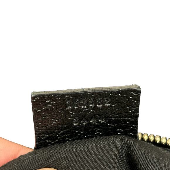 Gucci Black GG Monogram Princy Top Handle Shoulder Hobo Bag - Picture 8 of 9